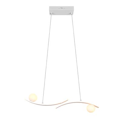 Suspension moderne blanche, Leonoor