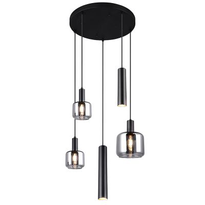 Suspension table à manger design noire, Lahcen