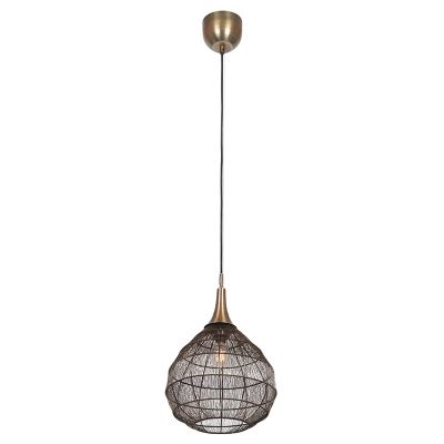 Suspension rustique bronze, Rins