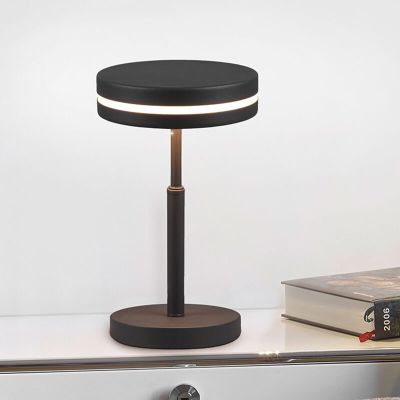 Lampe de table moderne anthracite, Marjon, 6W, 3000K LED, avec interrupteur