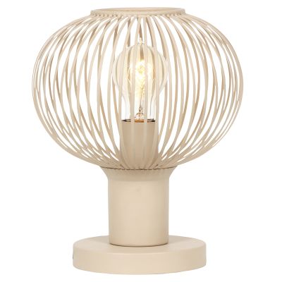 Lampe de table industrielle beige, Gjalt