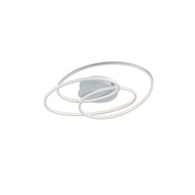 Lampe plafond moderne blanche, Sabra, 38W, 3000K LED