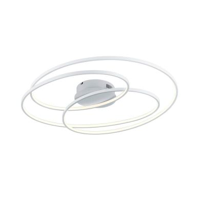 Lampe plafond moderne blanche, Sabra, 50W, 3000K LED