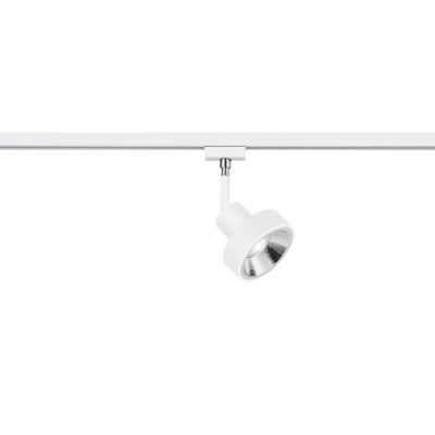 Spot blanc pour éclairage sur rail biphasé Kina