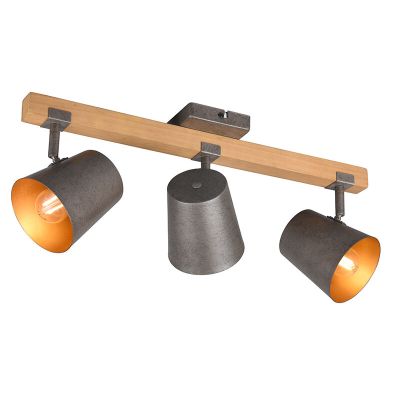 Spot plafond vintage nickel, Keira