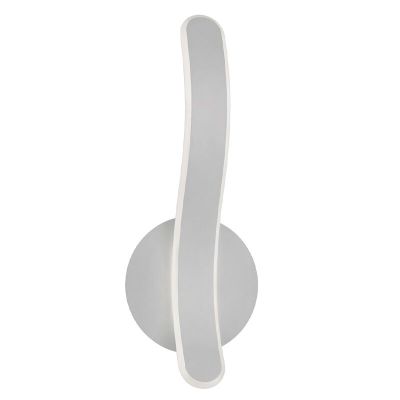 Applique murale design blanche, Resy, 11W, 4000K LED, gradable en 3 étapes