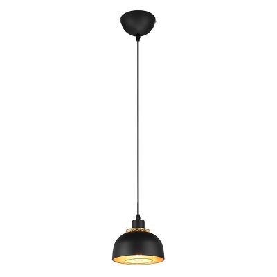 Suspension industrielle noire, Sylvano