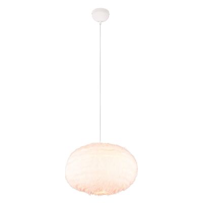 Suspension en tissu beige, Vijay