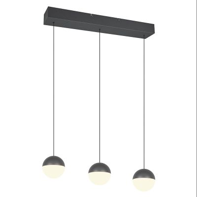 Suspension moderne anthracite, Rigtje