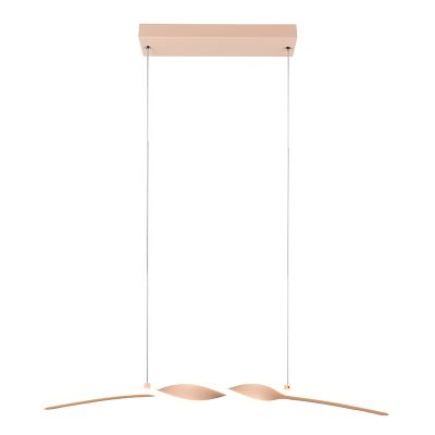 Suspension design marronne, Quirinus, 18W, 4000K LED