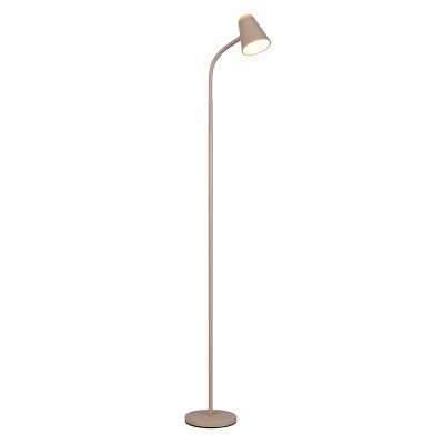 Lampadaire moderne marron, Rahul, 4,5W, 3000K LED, avec interrupteur