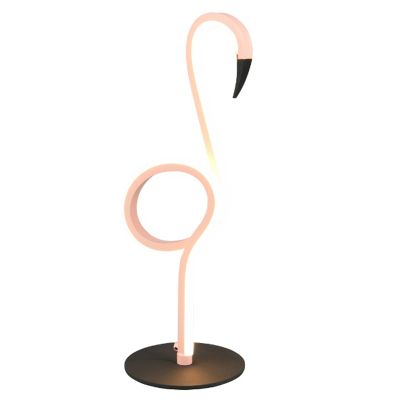 Lampe de table design rose, Puk, 6W, 3000K LED, avec interrupteur