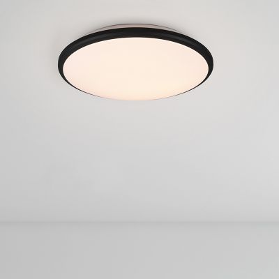 Lampe plafond moderne noire, Celine, 20,5W, 3000K LED