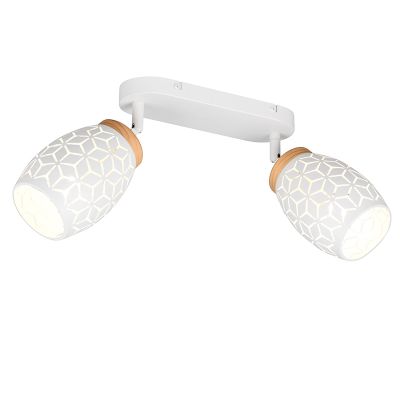Spot plafond moderne blanc, Delana