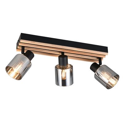 Spot plafond moderne noir, Steije