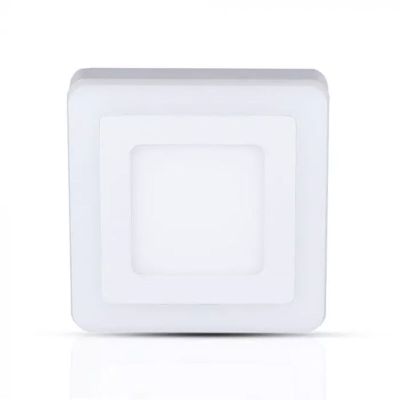 Luminaire escalier blanc en plastique, Haley, 8W, 3000K LED, IP54