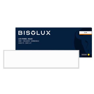 Panneau LED 30x120 cm - Bisolux Master - 38W - 3000K
