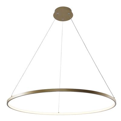 Suspension dorée design, Kubra, 36W, blanc chaud à froid réglable LED