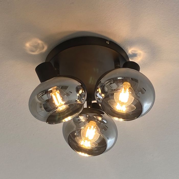 Spot plafond noir design, Skip