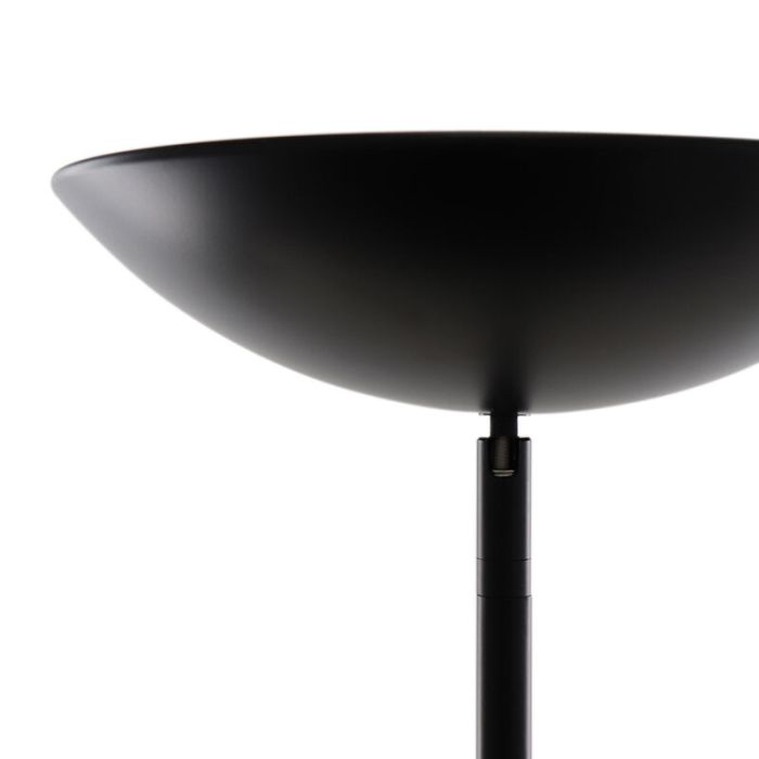 Lampadaire liseuse noir moderne, Soner, 10W, 3000K LED