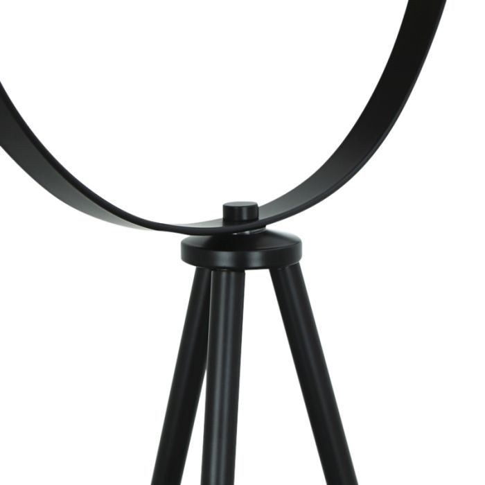 Lampadaire doré moderne, Brenna