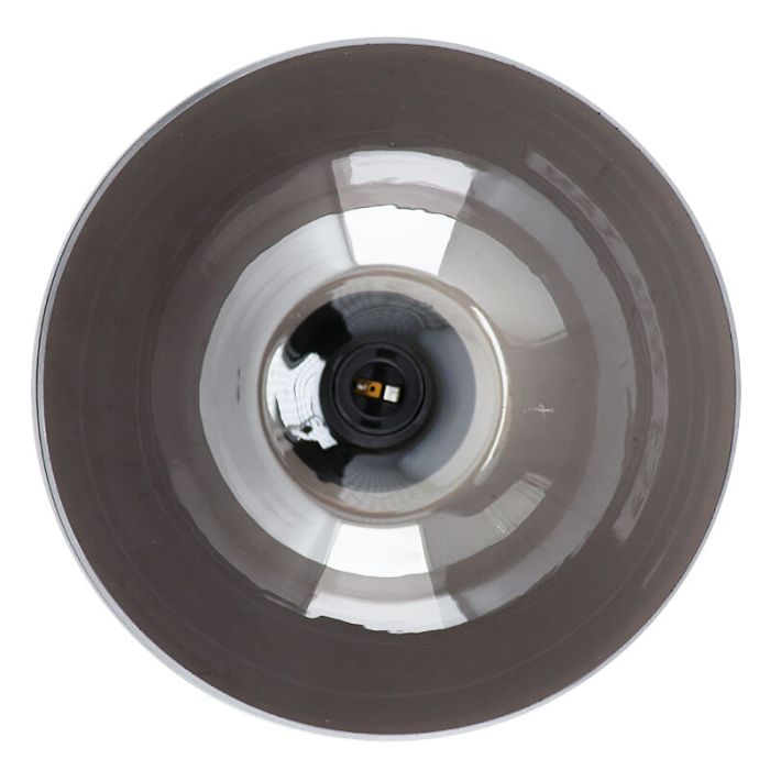 Lampe plafond grise moderne, Arif