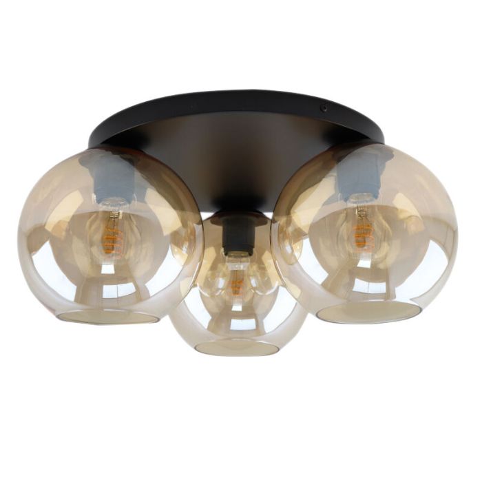 Plafonnier ambre design, Emerson