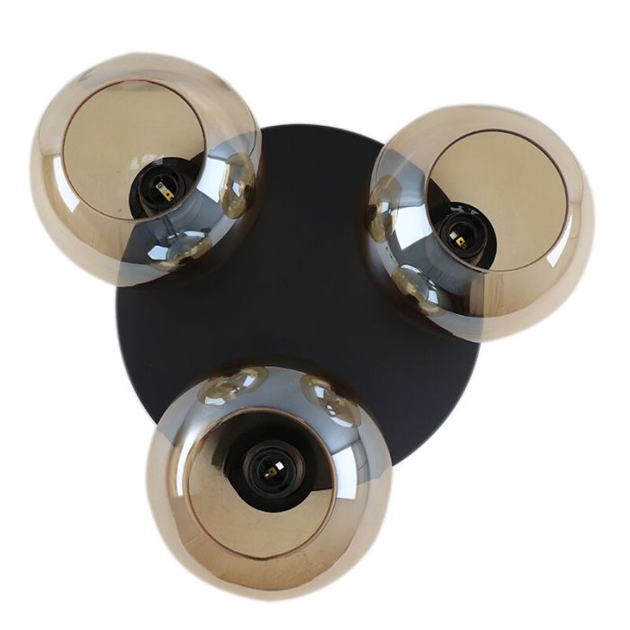 Plafonnier ambre design, Emerson