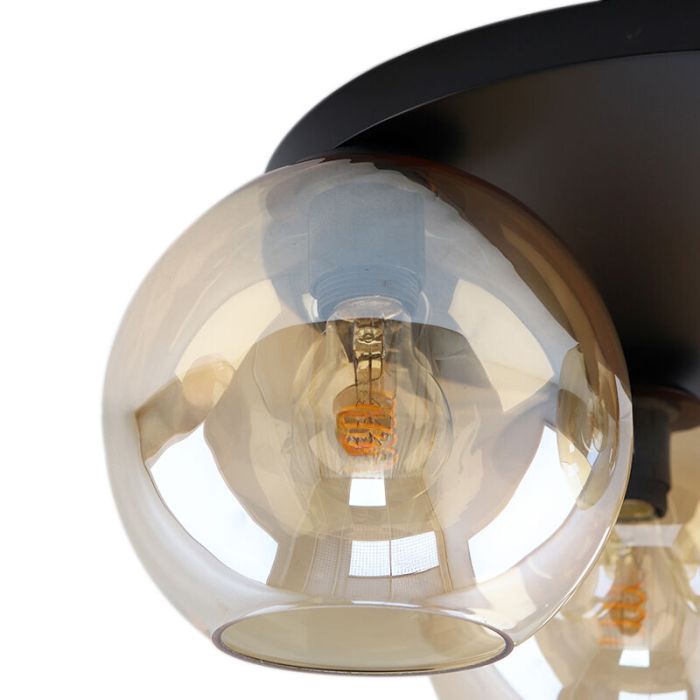 Plafonnier ambre design, Emerson