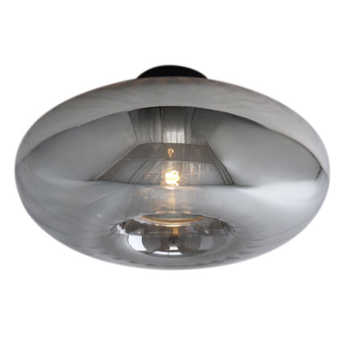 Lampe plafond grise design, Eve