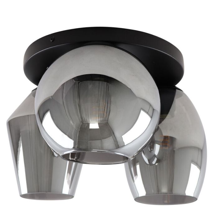 Plafonnier gris design, Lazaro