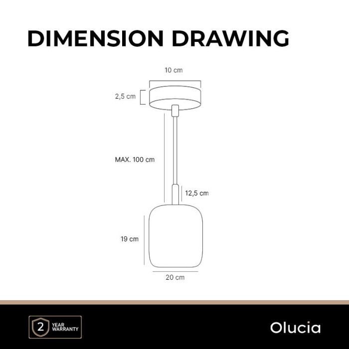 Suspension grise design, Keanu