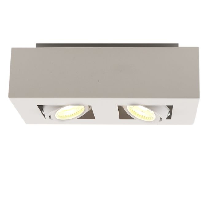 Spot en saillie blanc moderne, Akira