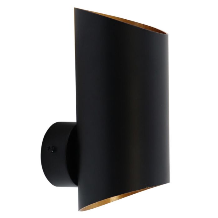 Applique up and down noire moderne, Dillan