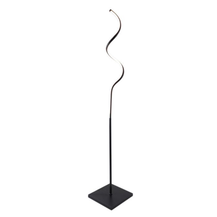 Lampadaire noir design, Giorgio, 11W, 3000K LED