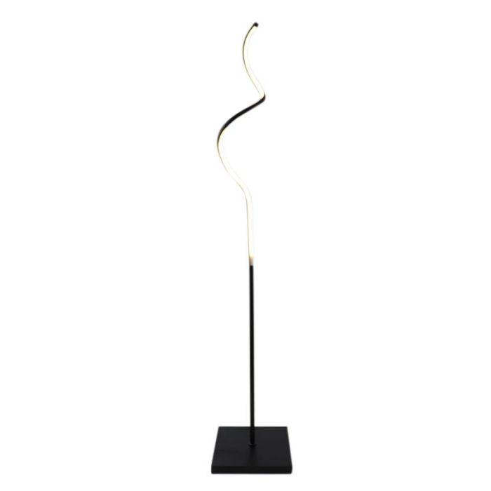 Lampadaire noir design, Giorgio, 11W, 3000K LED