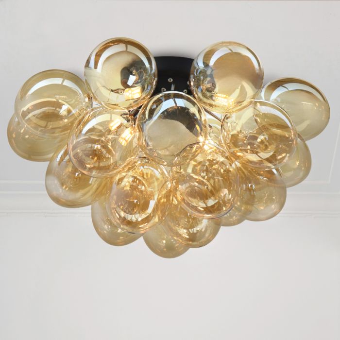 Plafonnier ambre design, Cyril