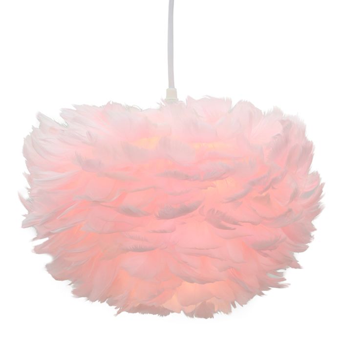 Suspension rose en tissu, Suzie
