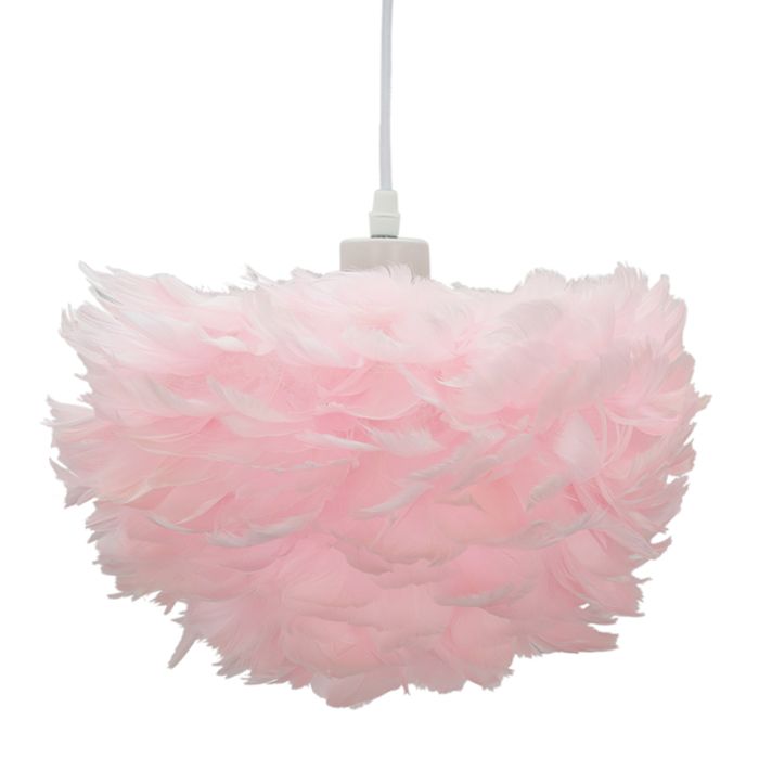 Suspension rose en tissu, Suzie