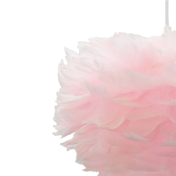 Suspension rose en tissu, Suzie
