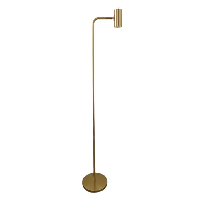 Lampadaire laiton moderne, Carlos, avec interrupteur