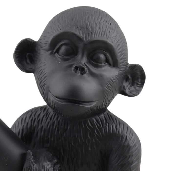 Lampe de table noire moderne, Monkey, avec interrupteur