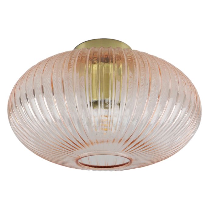 Lampe plafond rose design, Charlois