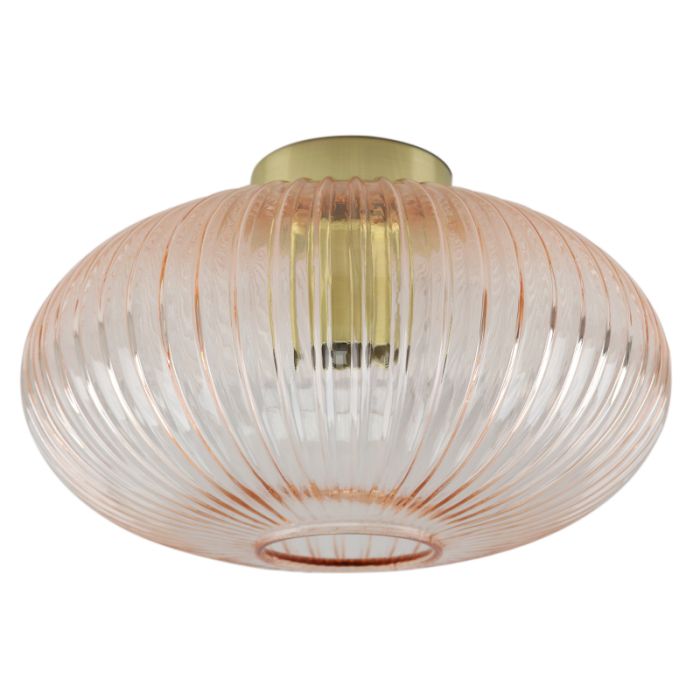 Lampe plafond rose design, Charlois