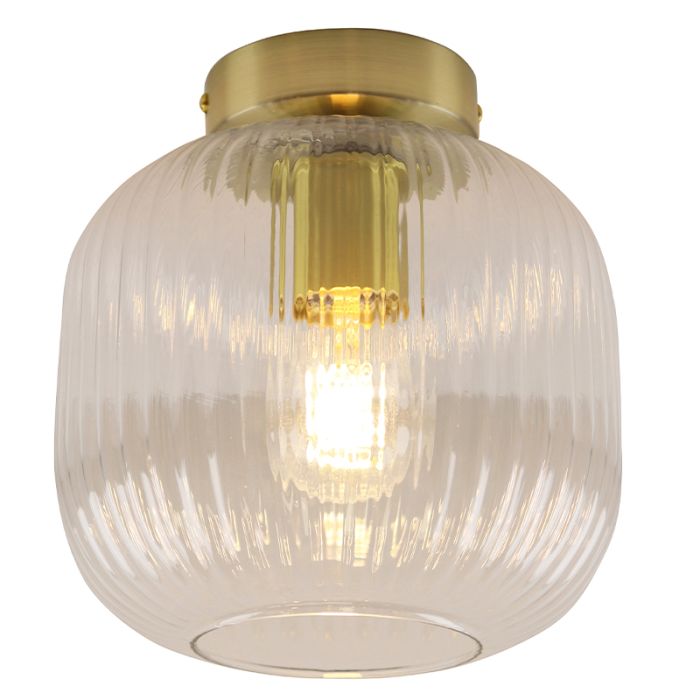 Plafonnier transparent design, Charlois