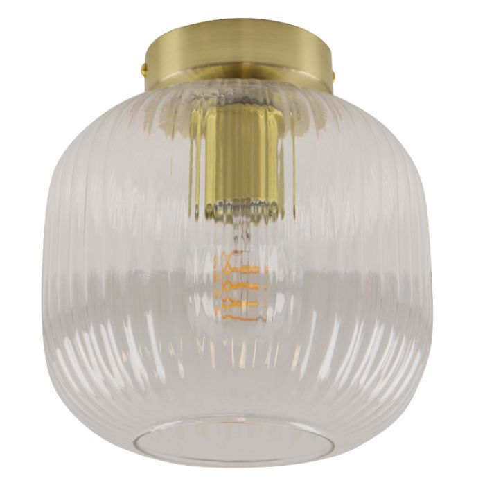 Plafonnier transparent design, Charlois
