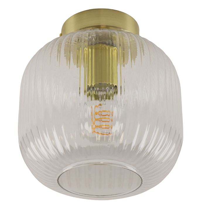 Plafonnier transparent design, Charlois