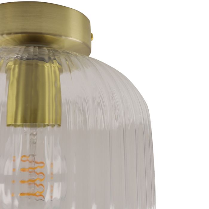 Plafonnier transparent design, Charlois
