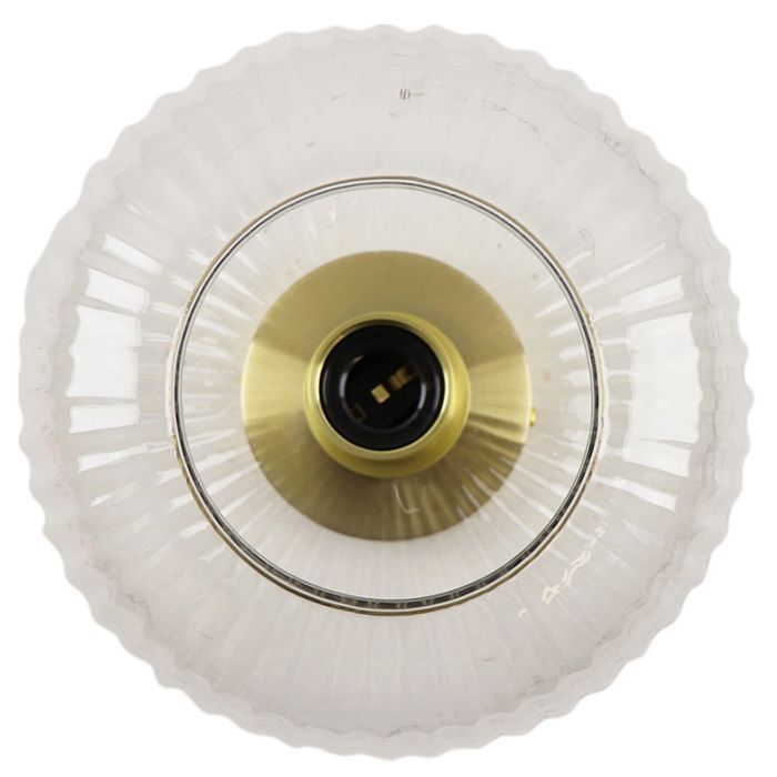 Plafonnier transparent design, Charlois