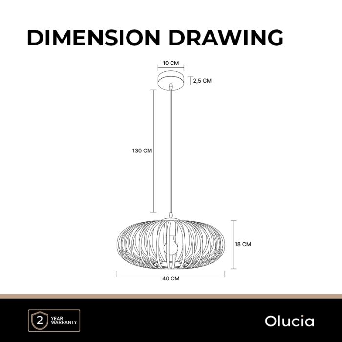 Suspension blanche industrielle, Lieve
